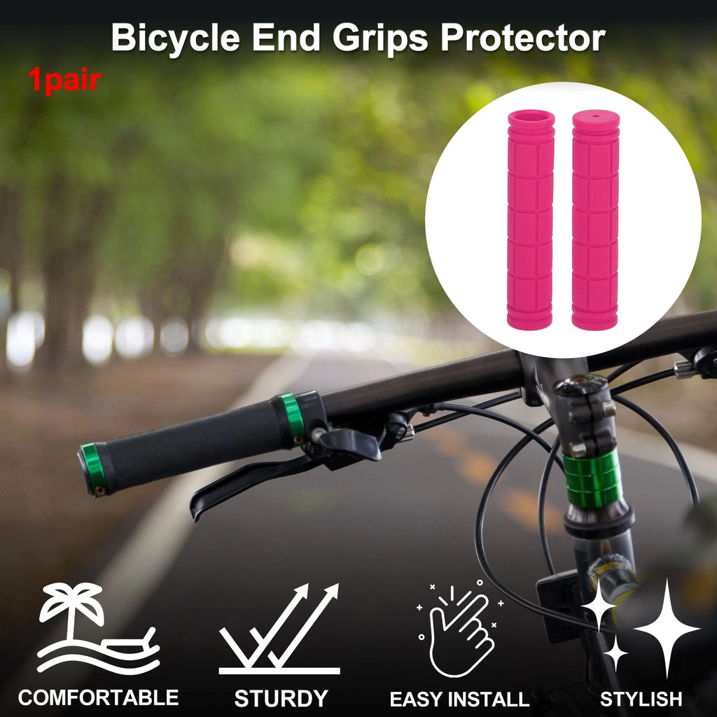 120mm Bike Handlebar Grip Cover Lightweight MTB End Grips Protector 1 Pair