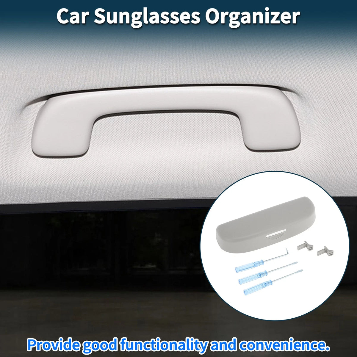 Car Sunglasses Case Eyeglasses Holder for Volkswagen Teramont (2018–2024)
