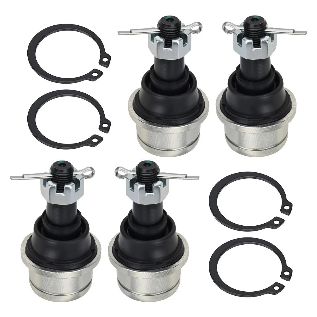 4X Upper Lower Ball Joints for Honda Rancher TRX420 (2007–2014) 51375-HP5-601 51355-HN0-A01