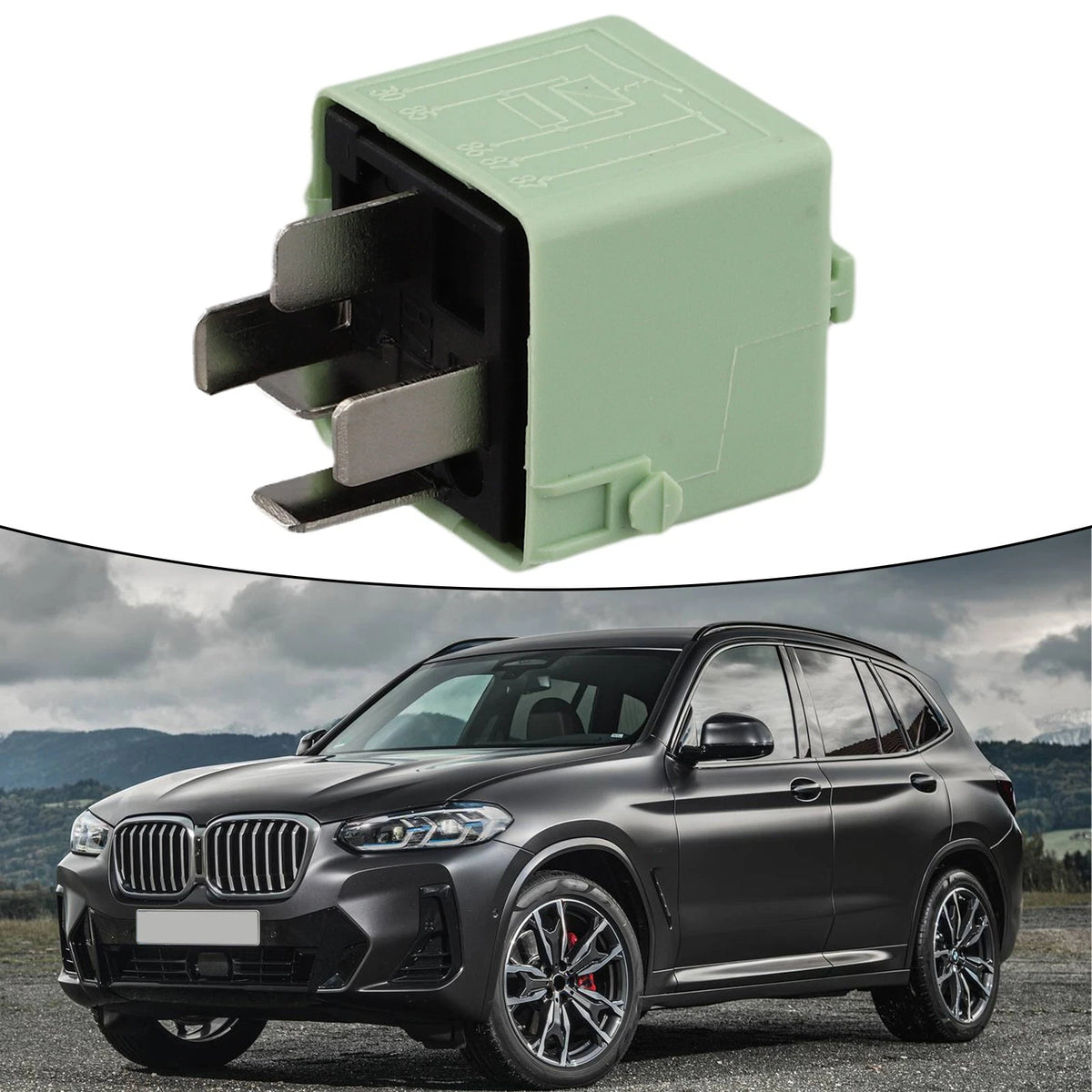 Plastic Air Suspension Relay for BMW 1/3/5/6/7 Series, X3, X5