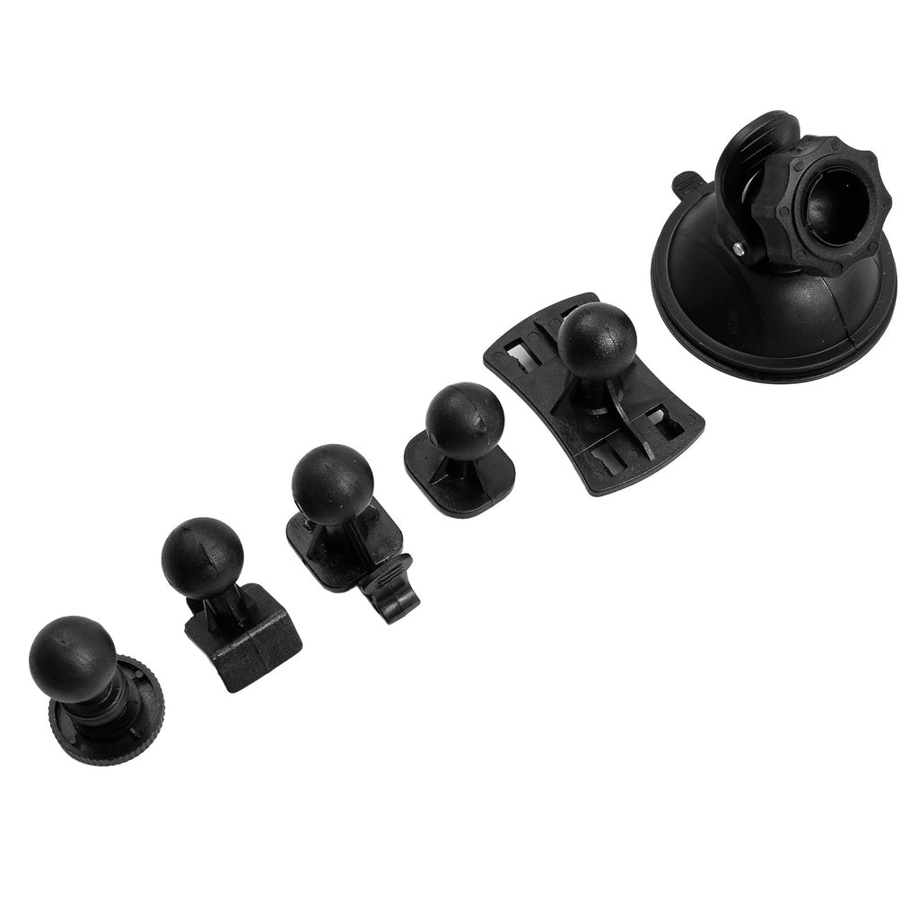 Suction Cup Mount for Vehicle Dashboard with 5 Adapters