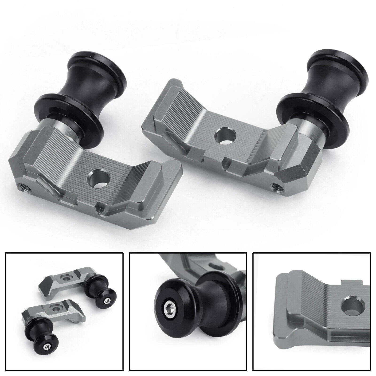 Chain Adjuster Block with Swingarm Spools Slider for Yamaha MT-07 (2014–2018)