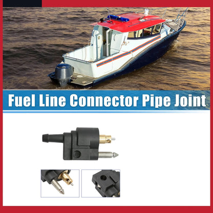 For Yamaha Boat Tank Engine Fuel Line Engine Fitting 1/4" Replace 6G1-24304