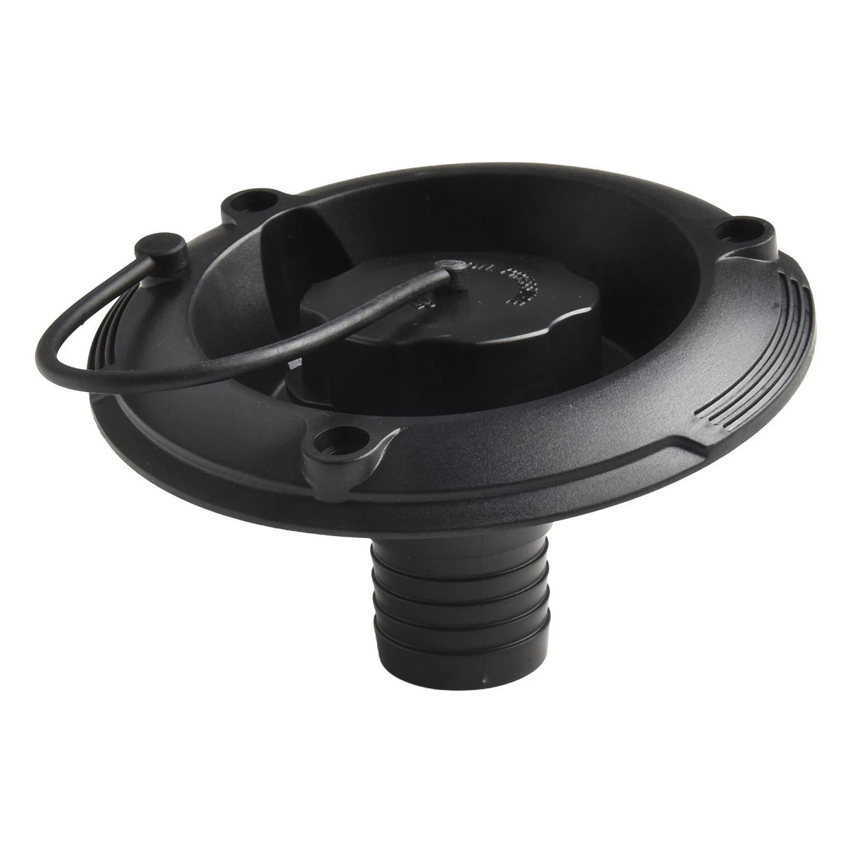 RV Water Tank Connector with Enhanced Flow Rate Features