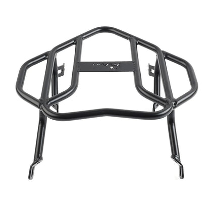 1x Black Iron Rear Luggage Rack for Suzuki DR650 (1996–2023)