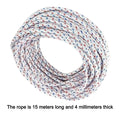 15m x 4mm Replacement Pull Cord for Gas Lawn Mowers (Recoil Starter)