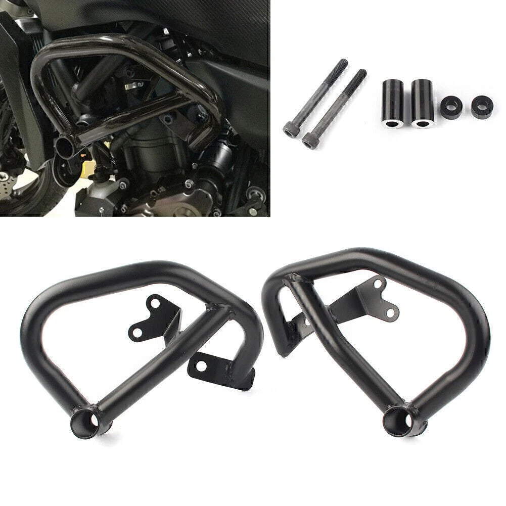 Crash Bars Engine Frame Guard Protector for Yamaha MT07 FZ-07 (2013–2018)