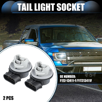 2X Tail Light Socket No.F1TZ-13411 for Ford Mustang Focus