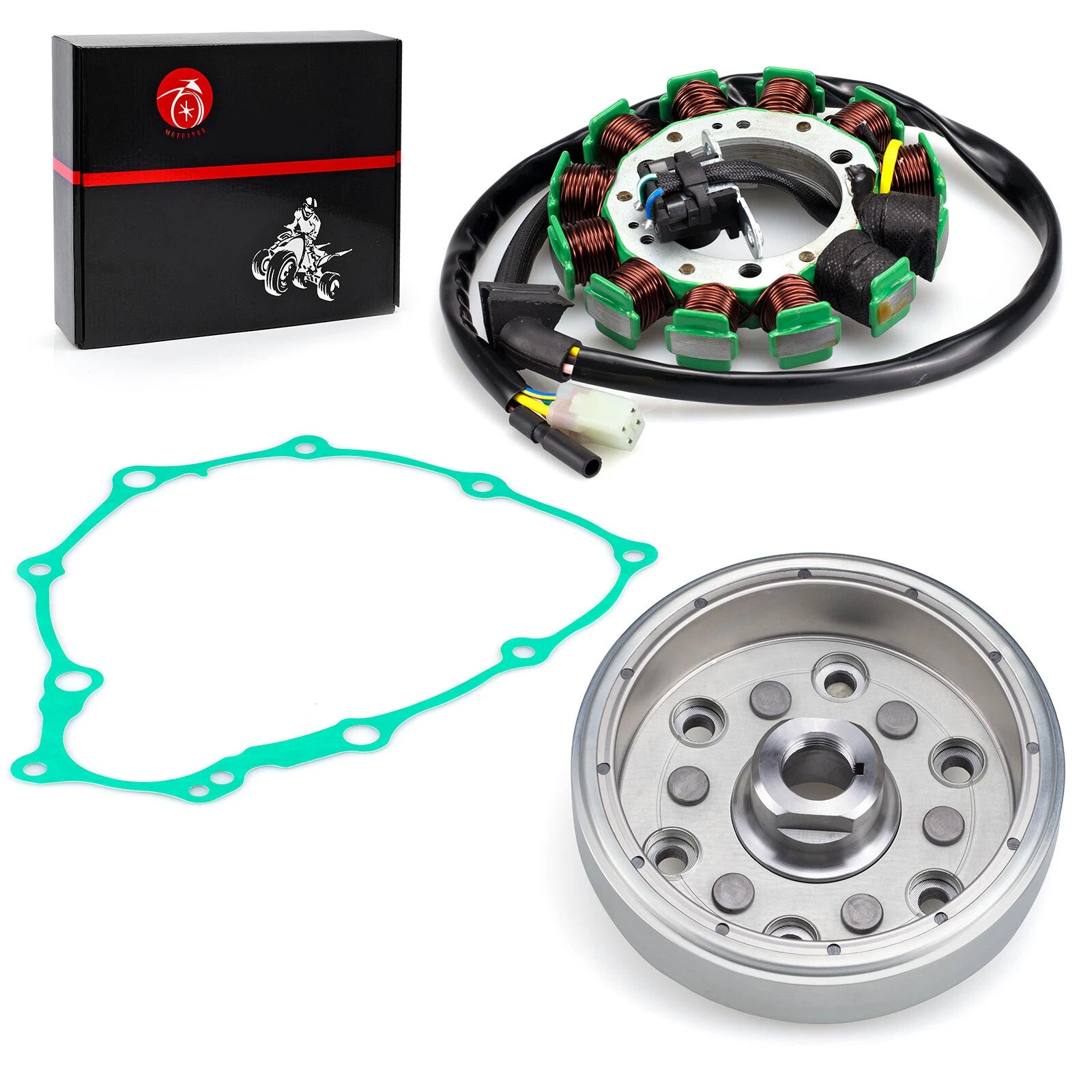Flywheel & Stator & Gasket for Honda TRX400EX Sportrax 400 (1999–2014)