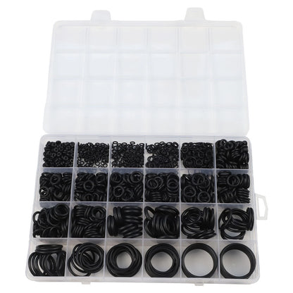 1020pcs Nitrile Rubber O Ring Assortment for Sealing Applications