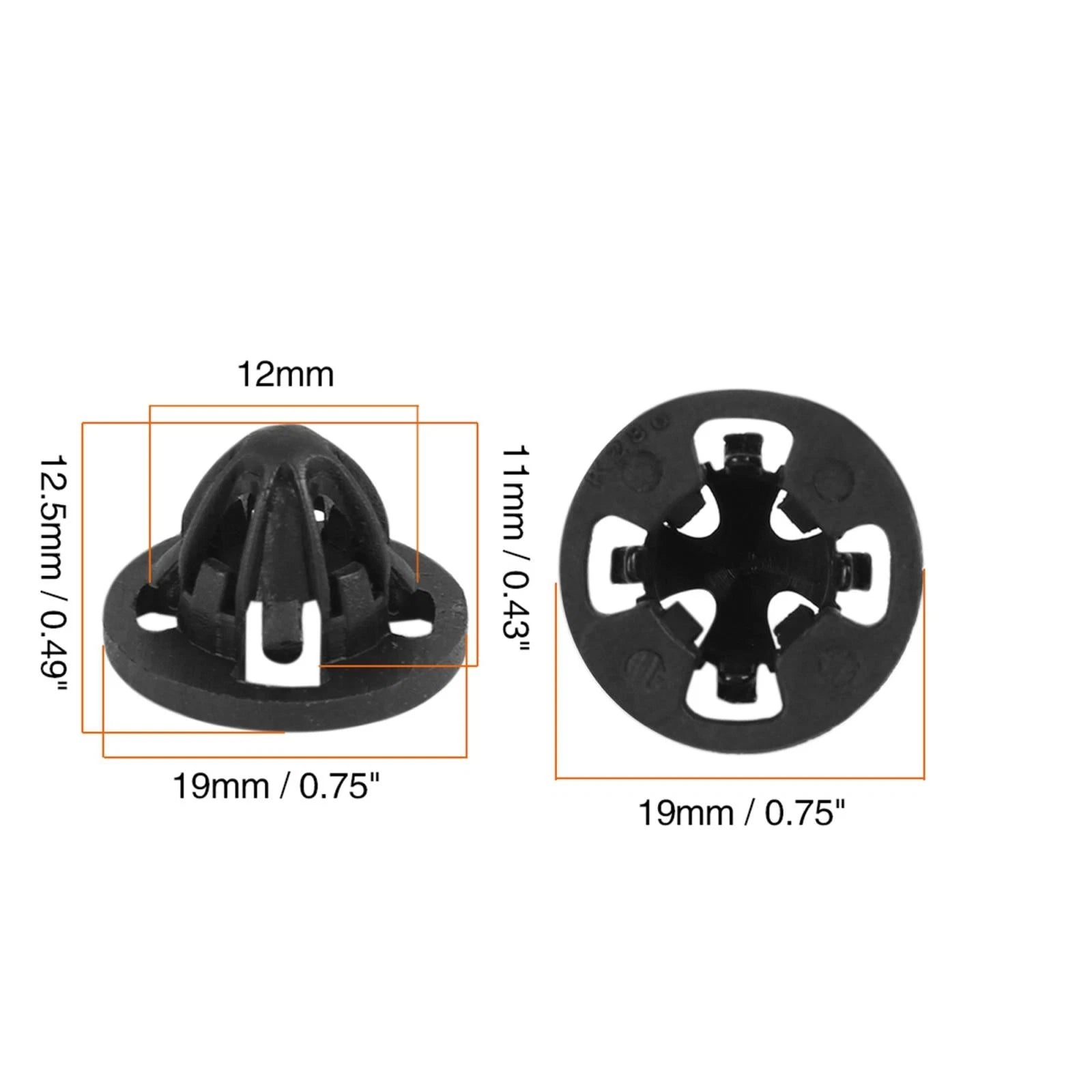 Taillight Retainer Clips 10 Pack Replacement for Dodge Ram 1500 2500 3500