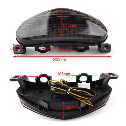 LED Tail Light Turn Signal Lamp for Kawasaki ER-6N 6F Ninja 400 650R