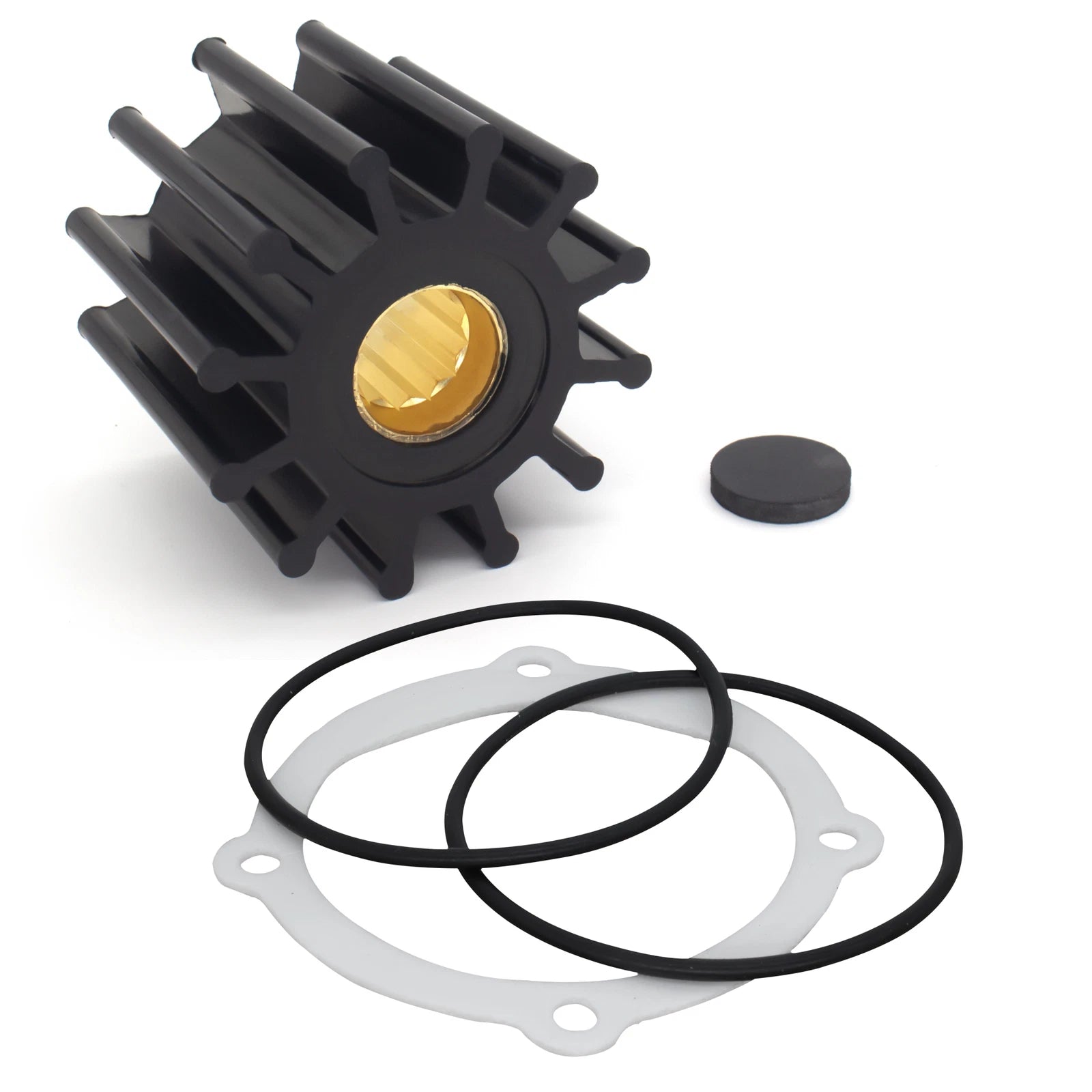 Sea Water Pump Impeller Kit for Volvo Penta V6 V8 (21951354, 3842786, 21213664)