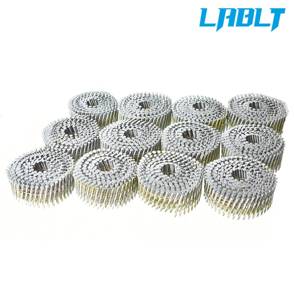 3600 Pcs Siding Nails 1-3/4 Inch 15 Degree Galvanized for