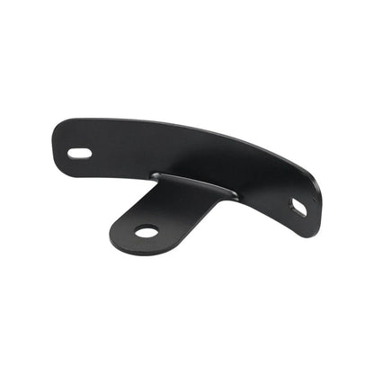 Rear License Plate Mount Bracket for Curved Side Support (12 Inch Steel)