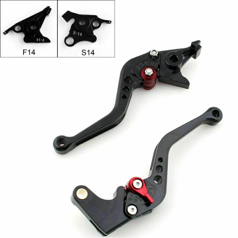 Short Brake Clutch Levers for Suzuki GSXR1300, GSX Bandit, BL1000, SV1000 (T9)