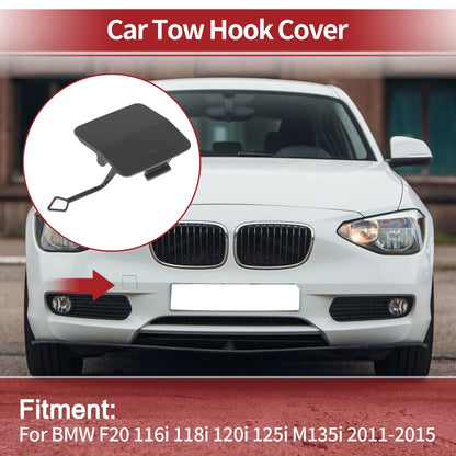 Front Tow Hook Cover Cap Replacement for BMW F20 1 Series (2012–2019)