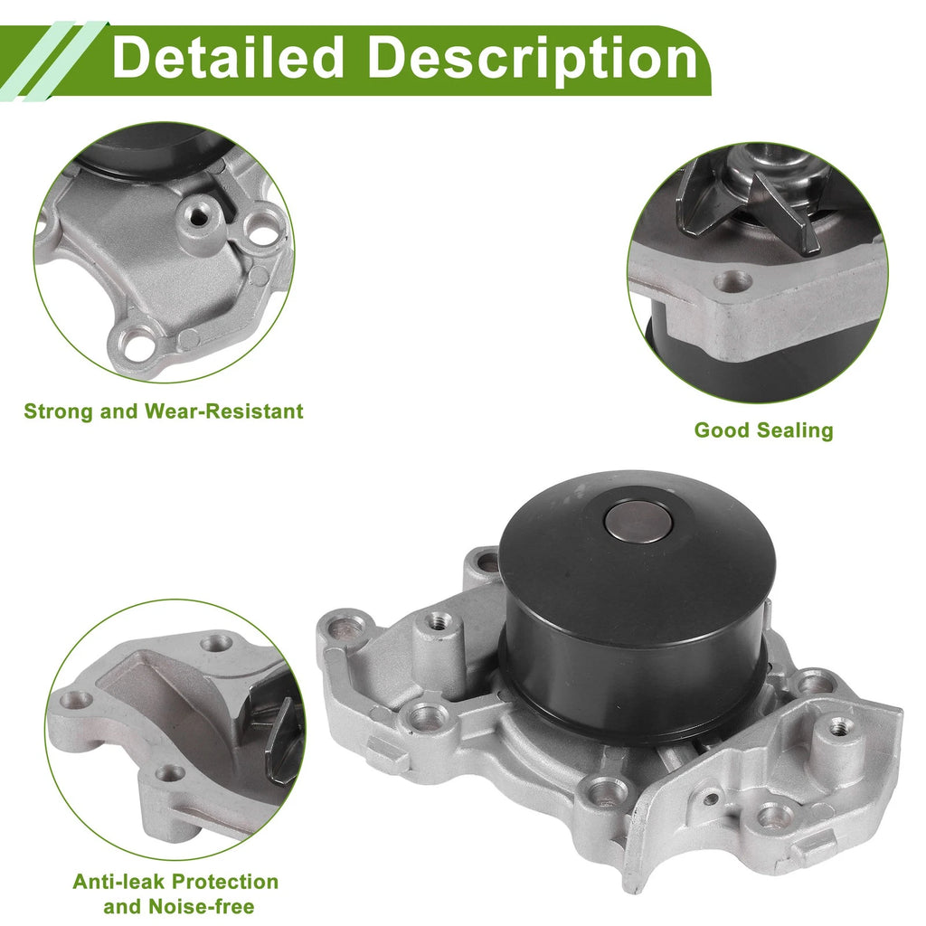 Engine Water Pump for Mitsubishi Lancer (1994–1996) MD302010
