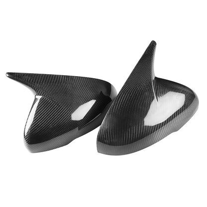 Carbon Fiber Side Door Mirror Cover Cap for Kia Stinger (2017–2024)