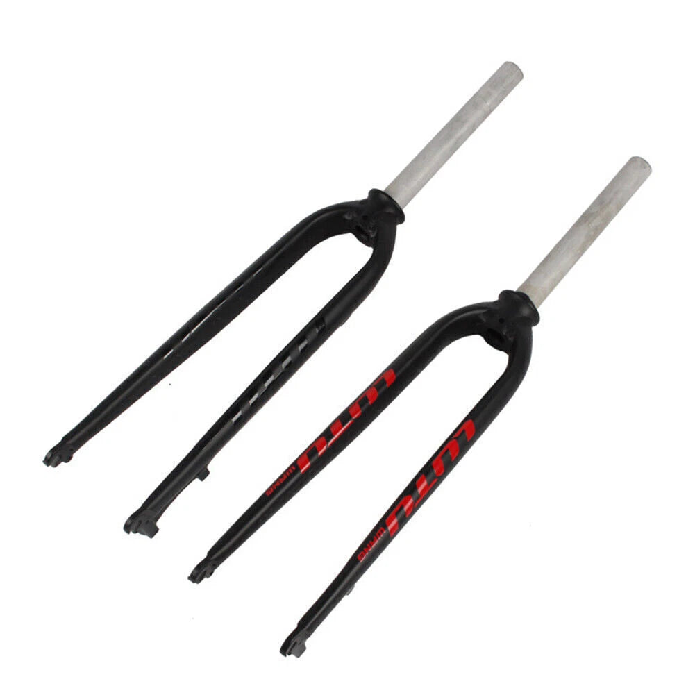 Rigid Fork for MTB Bicycle (1-1/8" Threadless, Disc Brake)