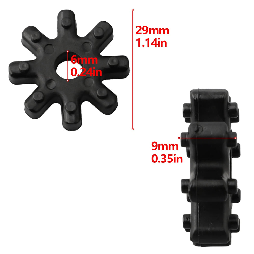 3X Flexible Coupling for 6315-2K000FFF Rubber