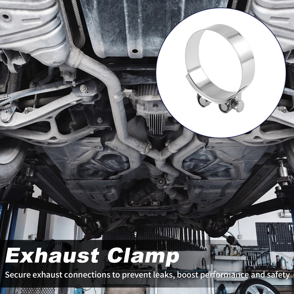 2X Exhaust Clamp for Universal Applications (3.39")