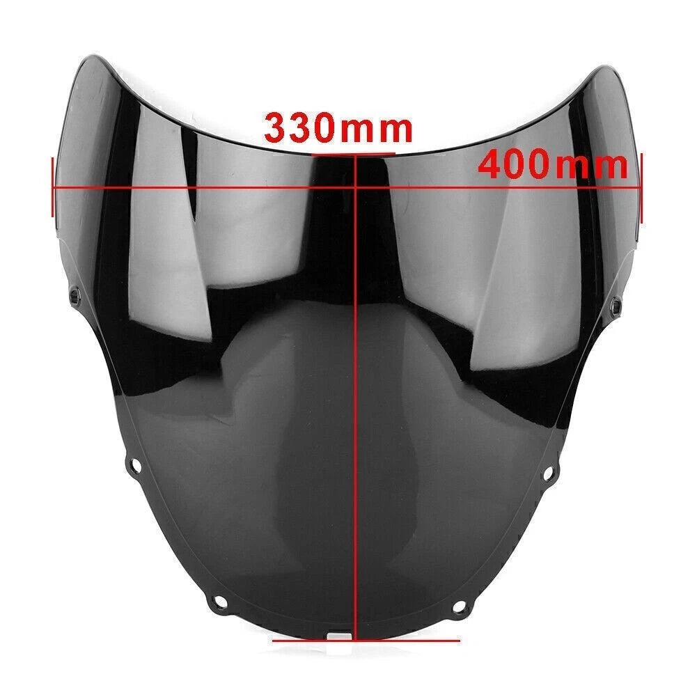 Tan Double Bubble Windshield for Honda CBR 600 F4 (1999–2000)
