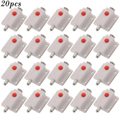 20X Bolt Latch Lock for Cabinet Cupboard Sliding Door