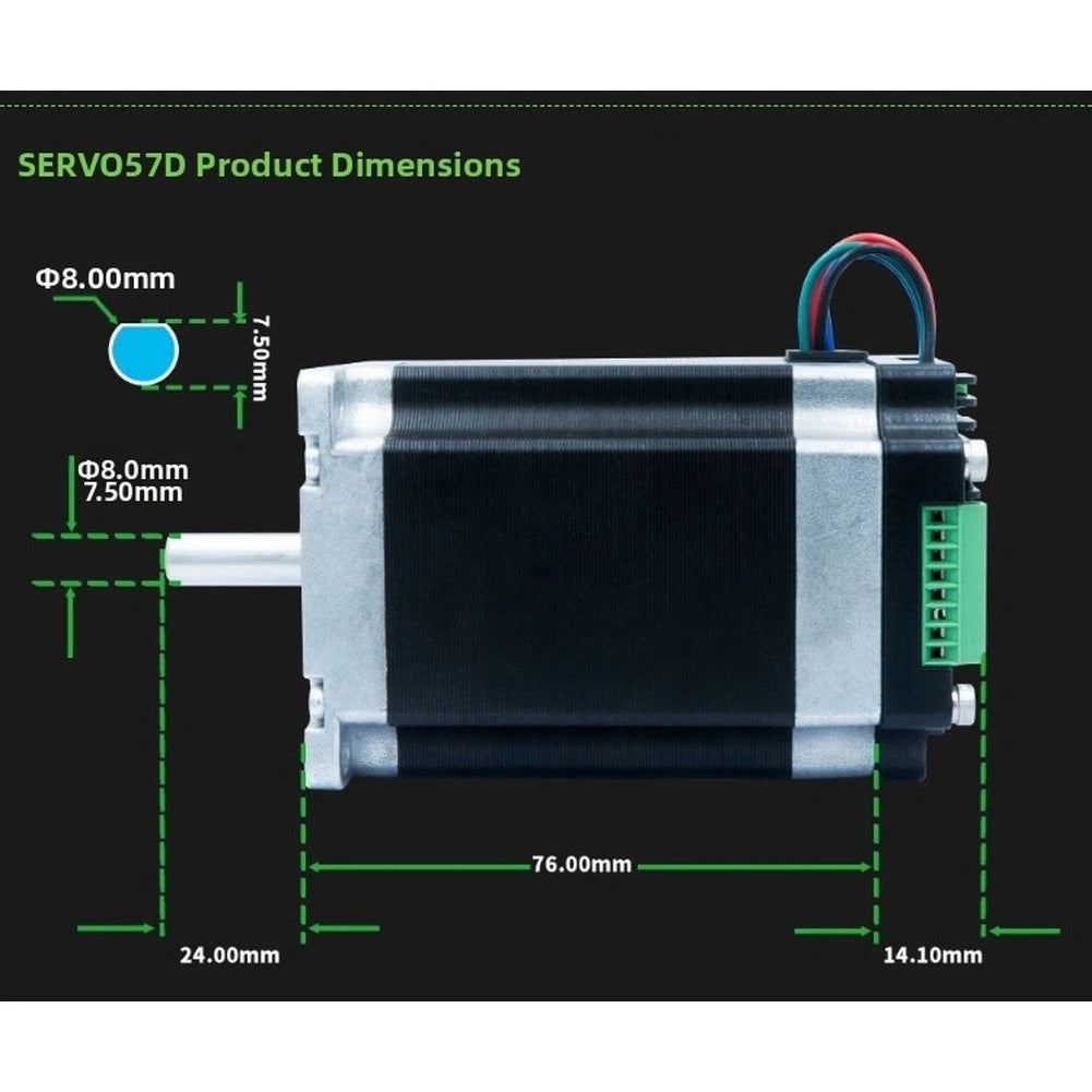 Stepper Motor Driver for MKS SERVO57D (46A MOSFET)