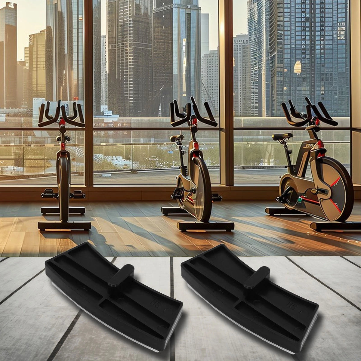 Noise Reducing Brake Pads for Exercise Bikes (No Part Numbers Supplied)
