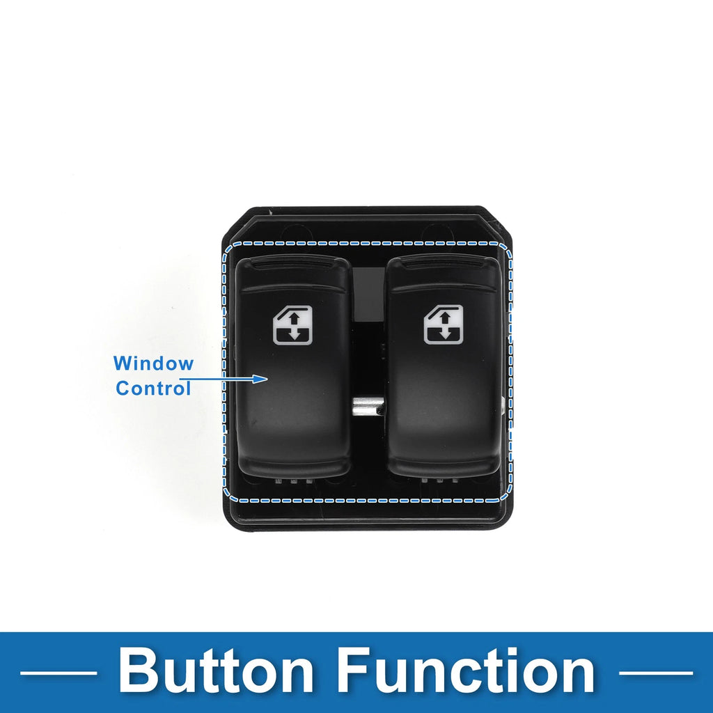 Front Passenger Side Power Window Switch Replacement for Chevrolet Aveo (2006–2011)