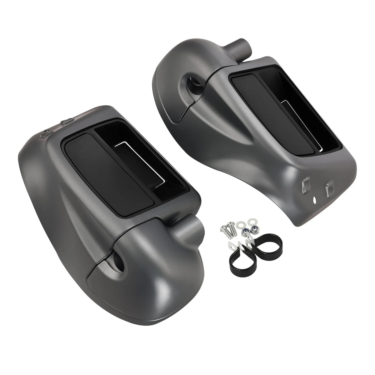 Lower Vented Fairings for Harley Electra Glide (2014–2025) Charcoal Denim