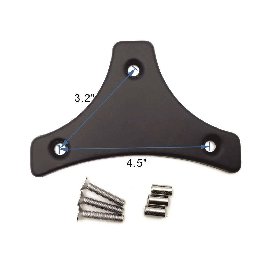 Backrest Pad Mount Kit for Harley Touring (1997–2017)