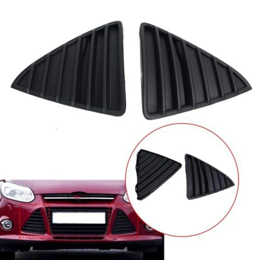 Front Bumper Grille Vent Cover for Ford Focus (2012–2014) Black