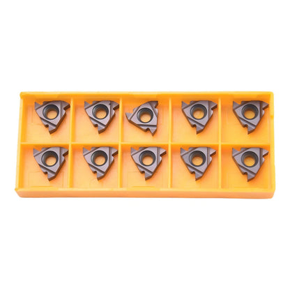 10 Pcs Set of Threading Inserts for CNC Applications