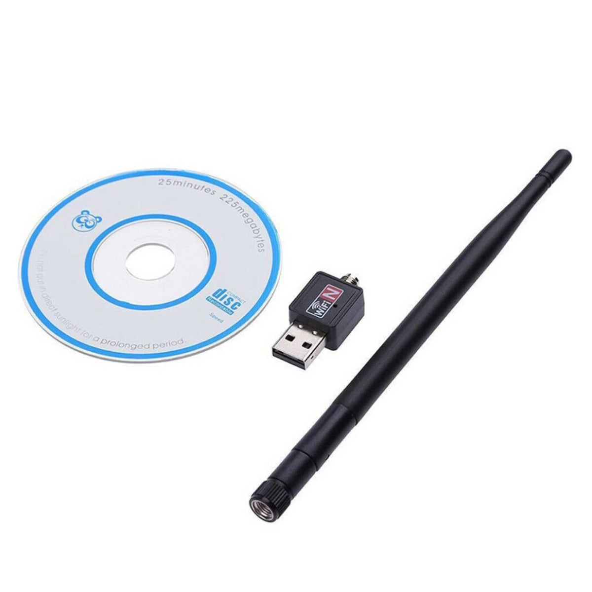 Wireless USB 2.0 WiFi Antenna Adapter 600Mbps (Universal)