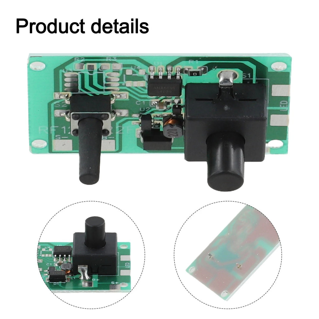 2V Solar Circuit Board Controller with Switch for LED Lighting (100 Modes)