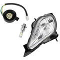 Right LED Headlight Assembly for Yamaha Wolverine 450 YFM450F (2006–2010)
