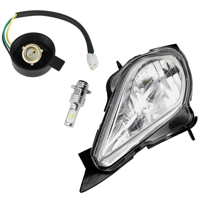 Right LED Headlight Assembly for Yamaha Wolverine 450 YFM450F (2006–2010)