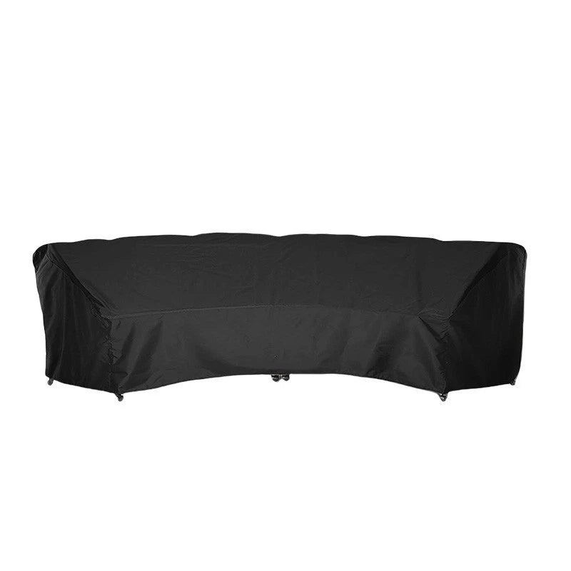 Outdoor Sofa Cover 210D Black for Multiple Sizes (Fits 228x116x86cm)