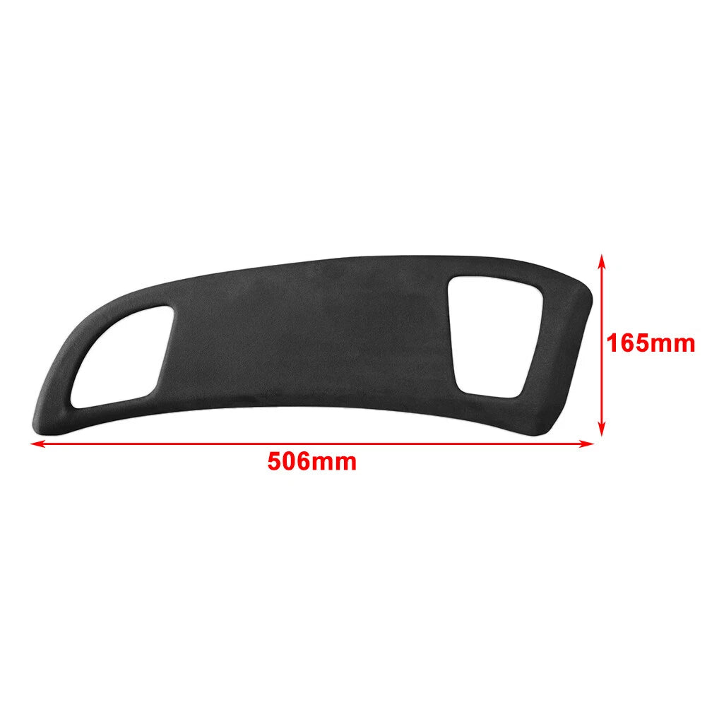 Suede Dashboard Panel Trim for Chevrolet Corvette C7 (2014–2019) Black