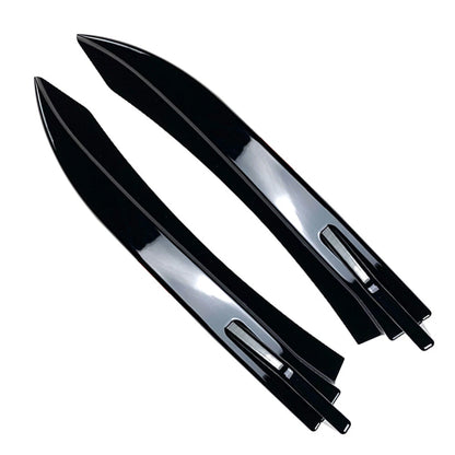 2X Rear Bumper Splitter Diffuser Canards for BMW 3 Series F30 M-Sport (2012–2018)
