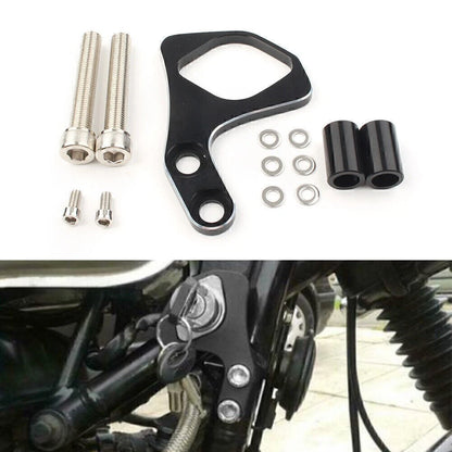 CNC Ignition Key Relocation Bracket for SE/Scrambler/Thruxton (2001–2015)