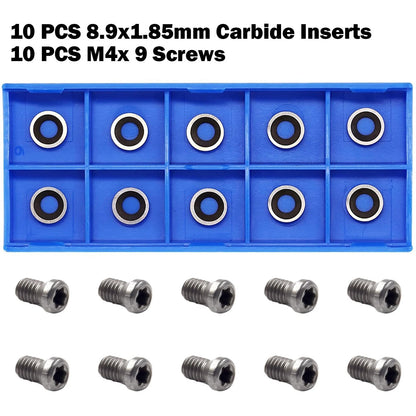 10pcs Wood Turning Milling Cutters for DIY Lathe