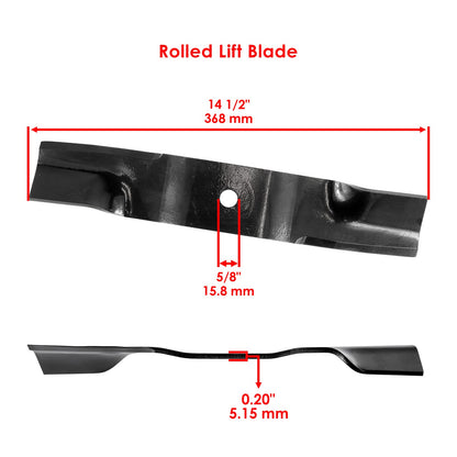 Deck Blade Bolt-On for Bad Boy MZ Rambler Maverick HD Compact Outlaw (42")