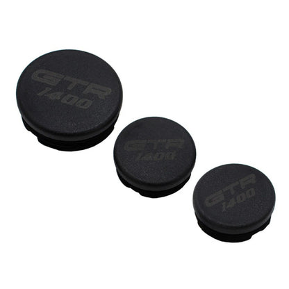 Set of 4 Frame Hole Cover Caps for Kawasaki GTR1400 (2007–2018)