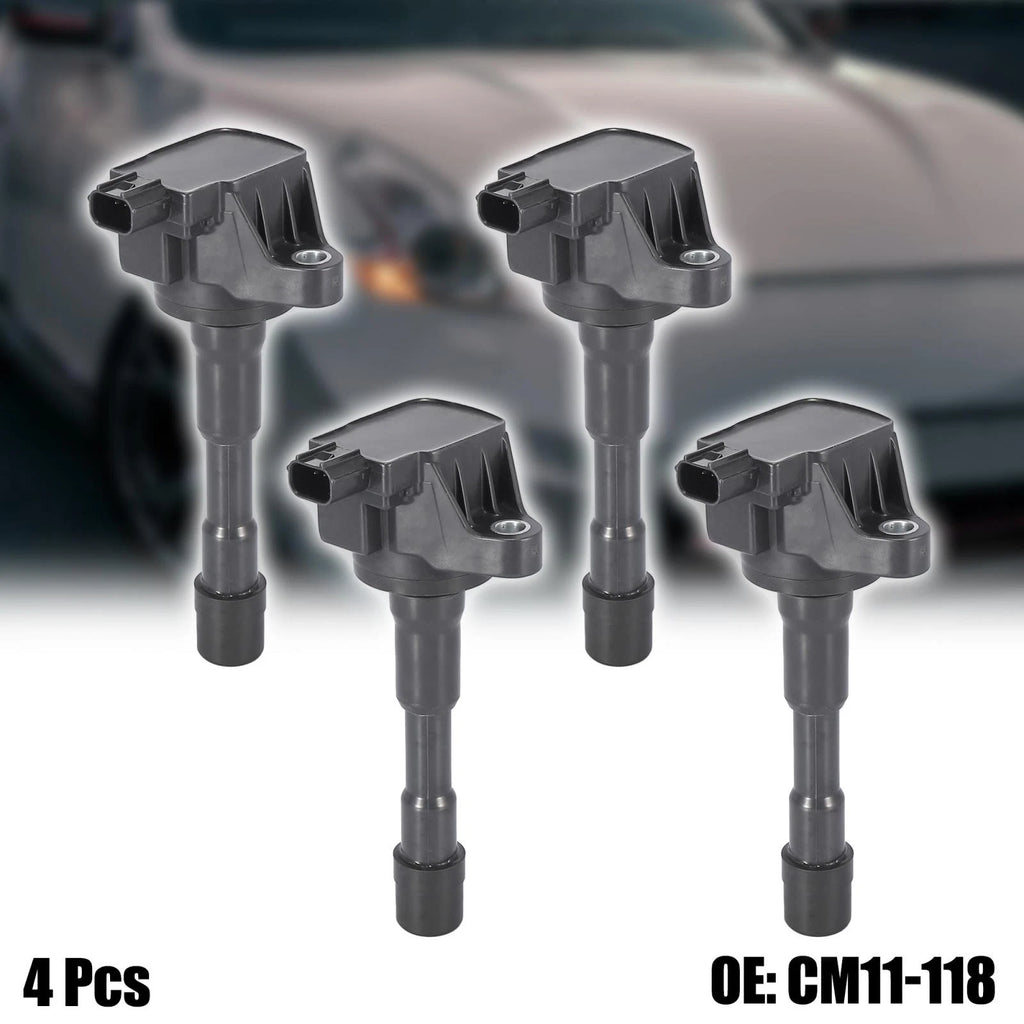 4PCS Ignition Coils Replacement for Honda Accord CRV Civic (2006–2017)