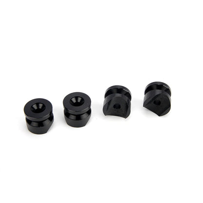 4Pcs Aluminum Alloy Trunk Bushing Pad for Motorcycle Rear Luggage Case