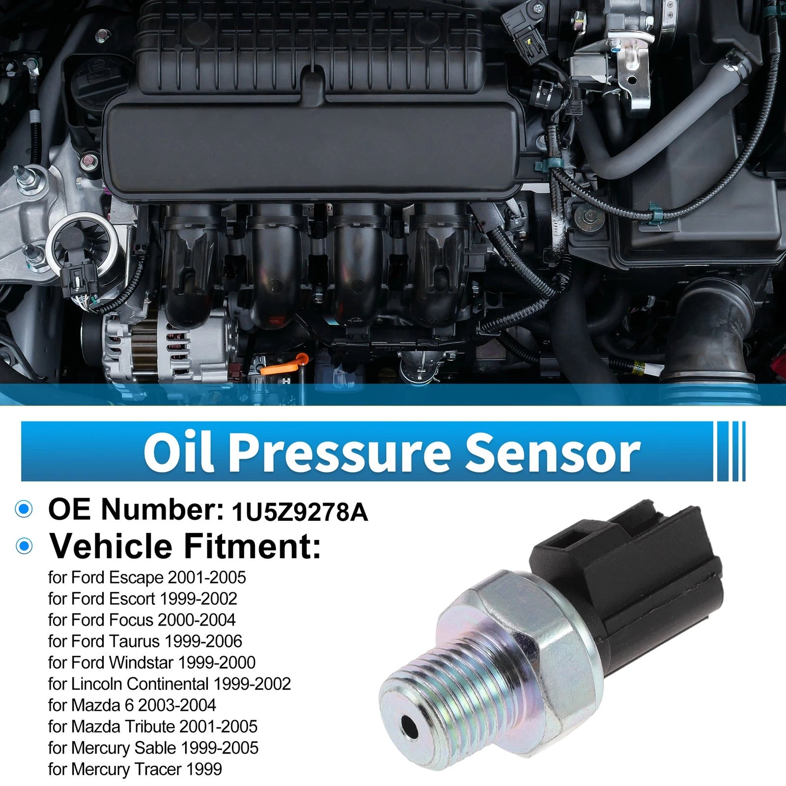 Engine Oil Pressure Sensor Replacement for Ford Escape (2001–2005)