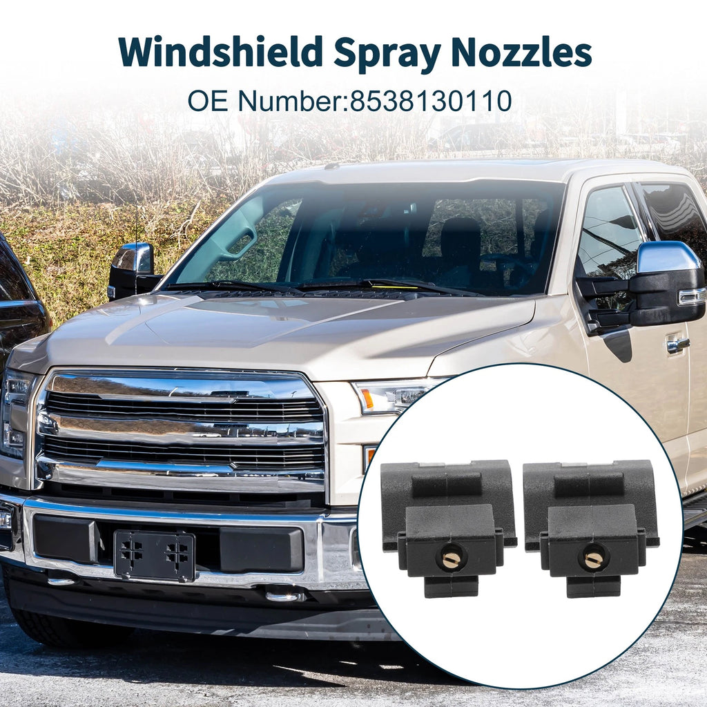 Windshield Washer Nozzle Replacement with 0.5m Hose for Toyota (2009–2018)